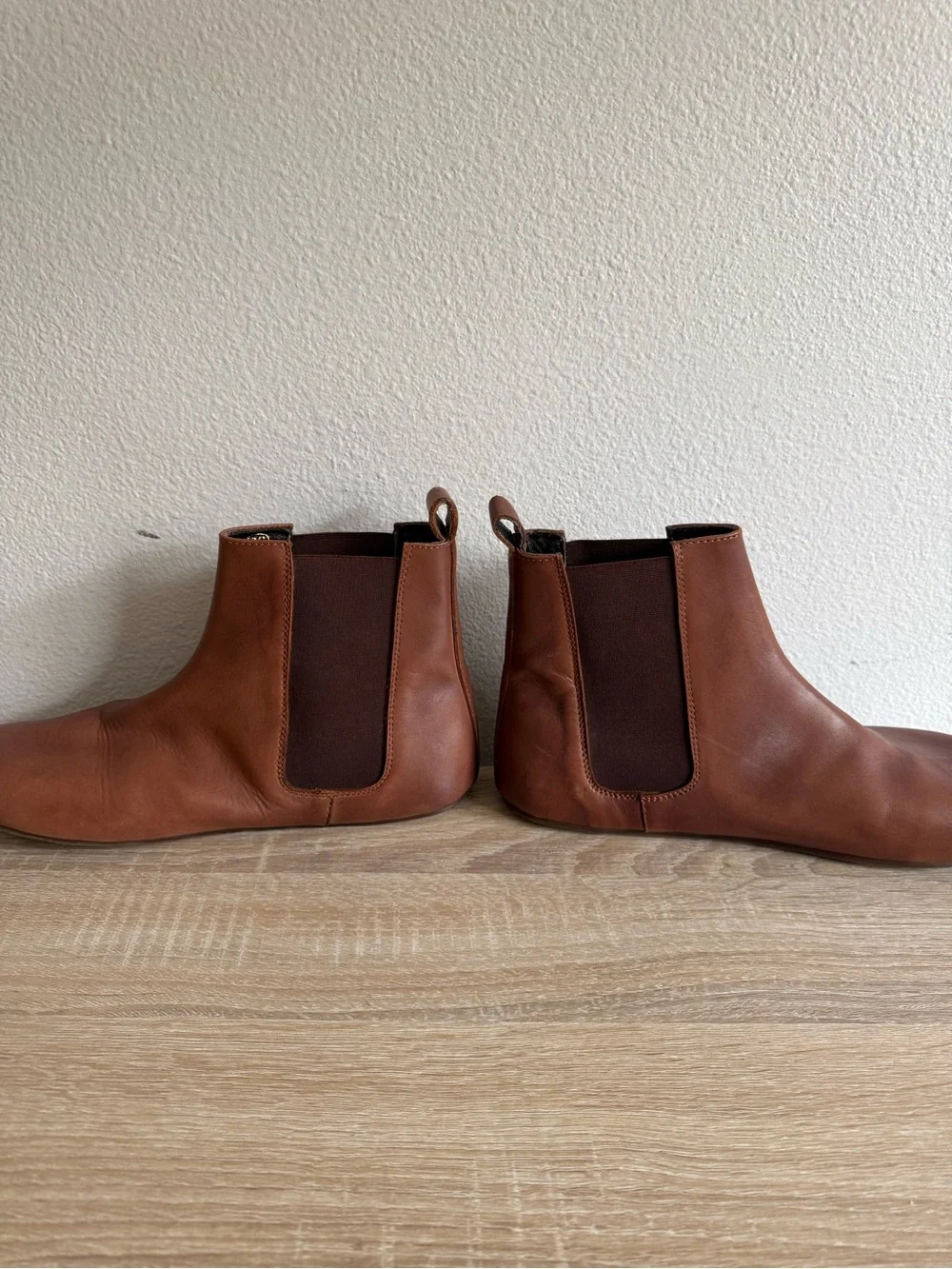 FeetSutra brown Leather Barefoot Chelsea Boots men’s Sz 10